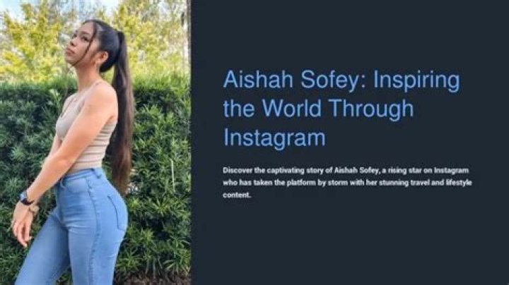 Aishah Sofey: The Inspiring Journey of a Remarkable Woman