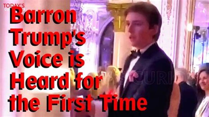 Did Barron Trump Sing? Unveiling the Truth Behind the Spotlight
