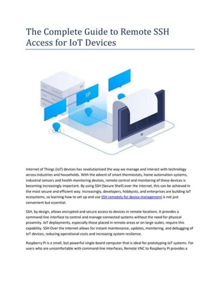 How to Access IoT Devices Remotely with SSH Free: A Comprehensive Guide