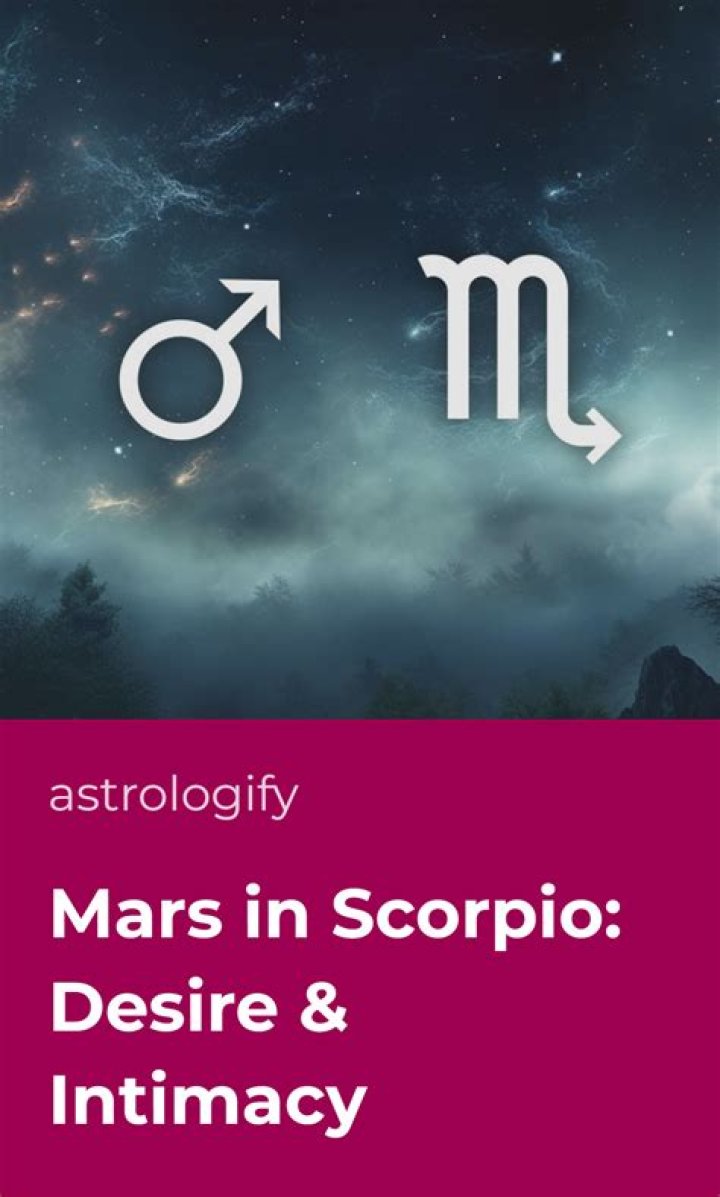 Mars in Scorpio: Unveiling the Intensity and Passion of This Powerful Placement